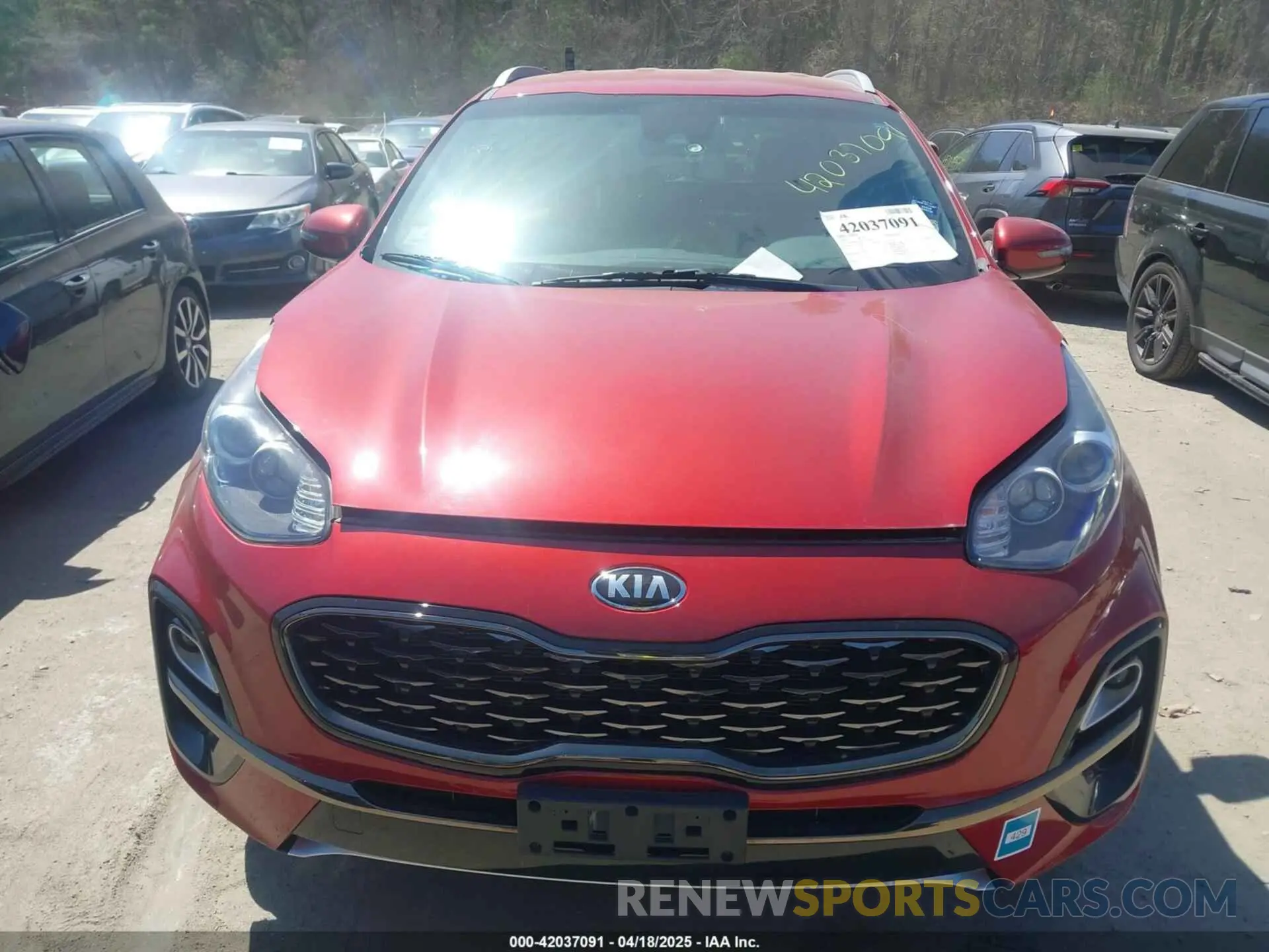 13 Photograph of a damaged car KNDP6CAC8L7716504 KIA SPORTAGE 2020