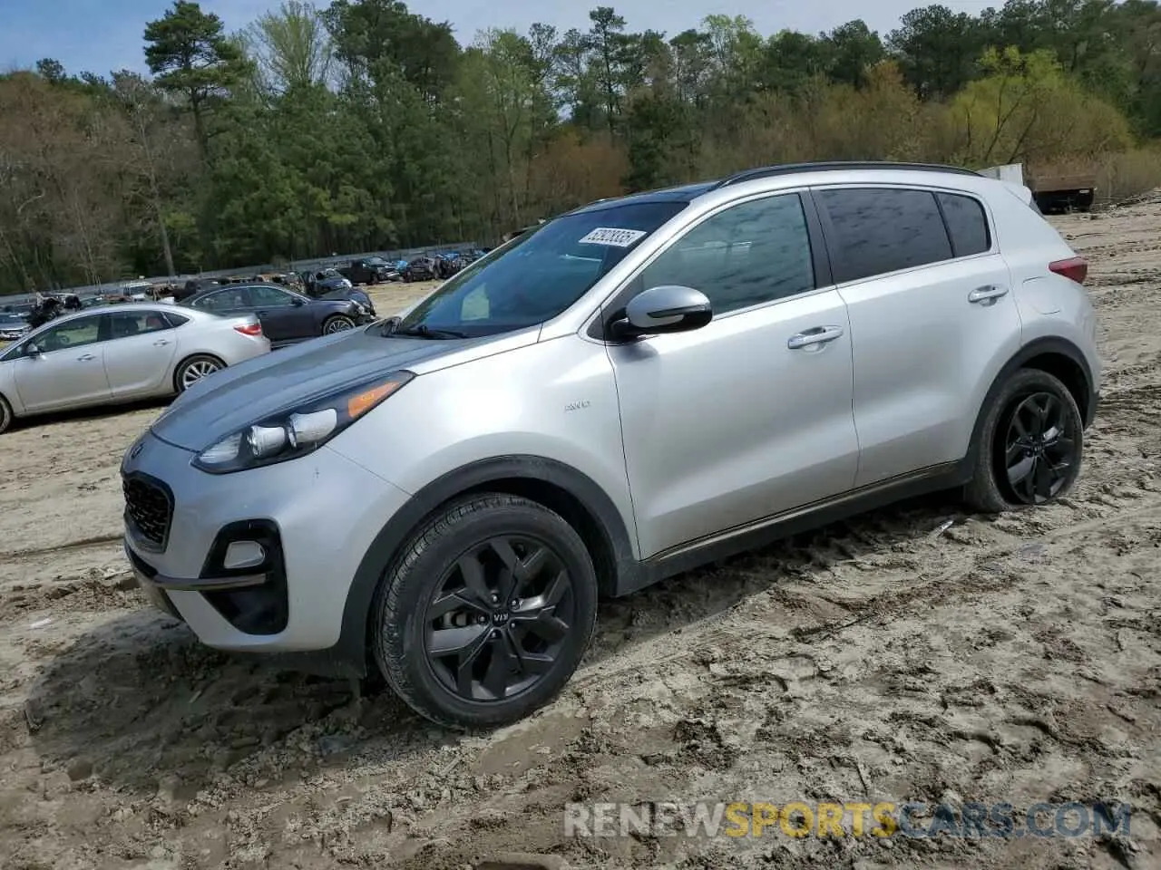 1 Photograph of a damaged car KNDP6CAC8L7746456 KIA SPORTAGE 2020