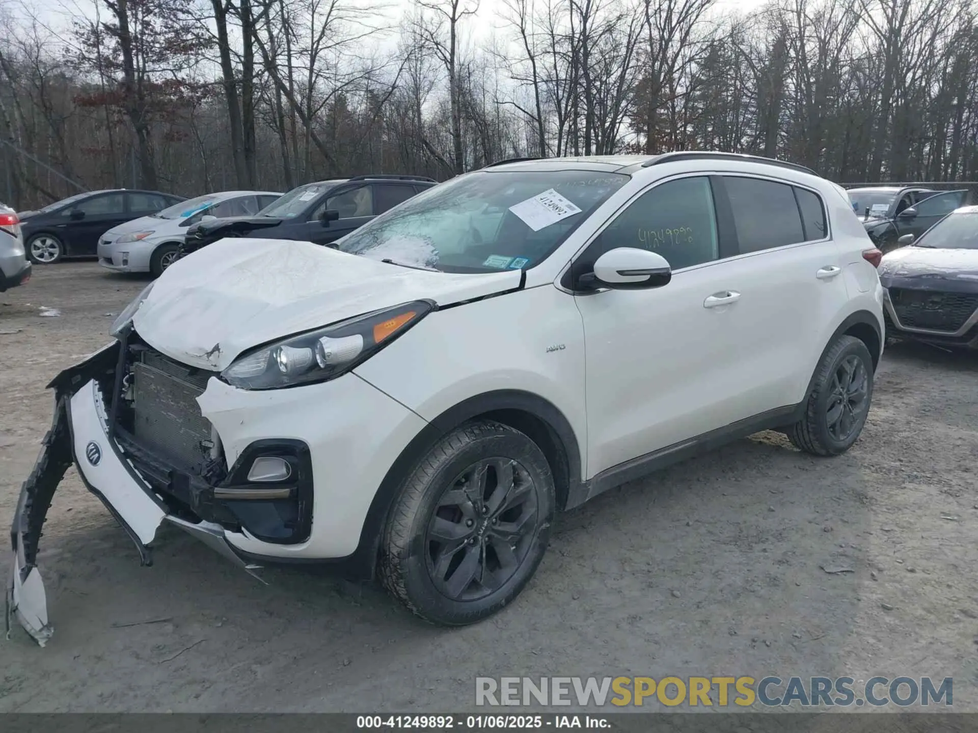 2 Photograph of a damaged car KNDP6CAC8L7757800 KIA SPORTAGE 2020