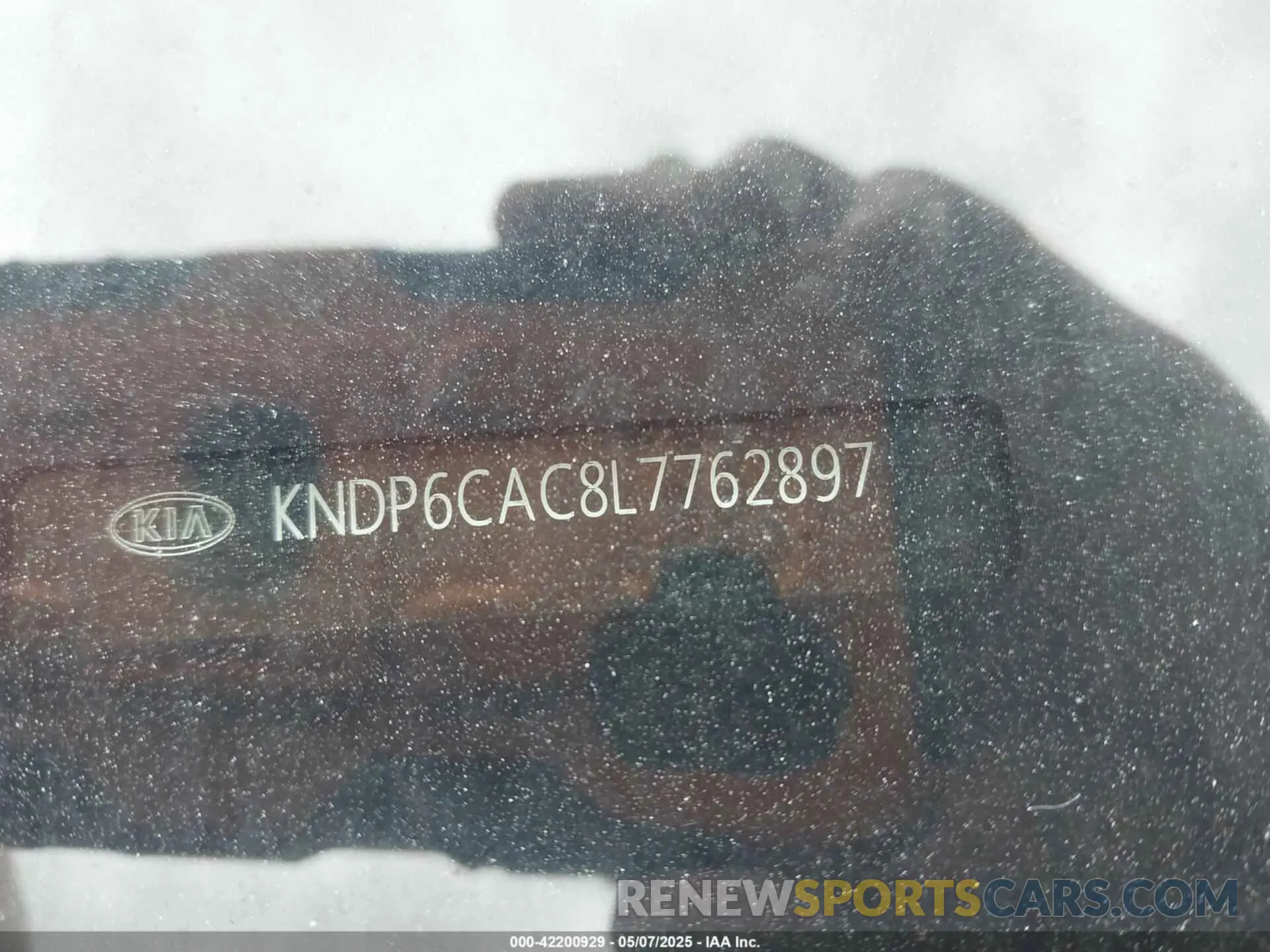 9 Photograph of a damaged car KNDP6CAC8L7762897 KIA SPORTAGE 2020