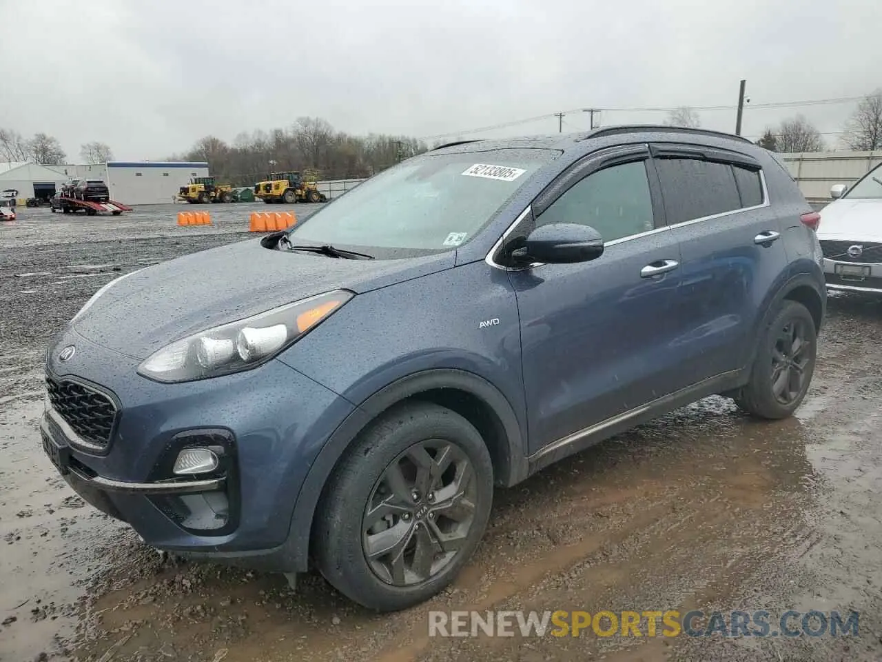 1 Photograph of a damaged car KNDP6CAC8L7797861 KIA SPORTAGE 2020