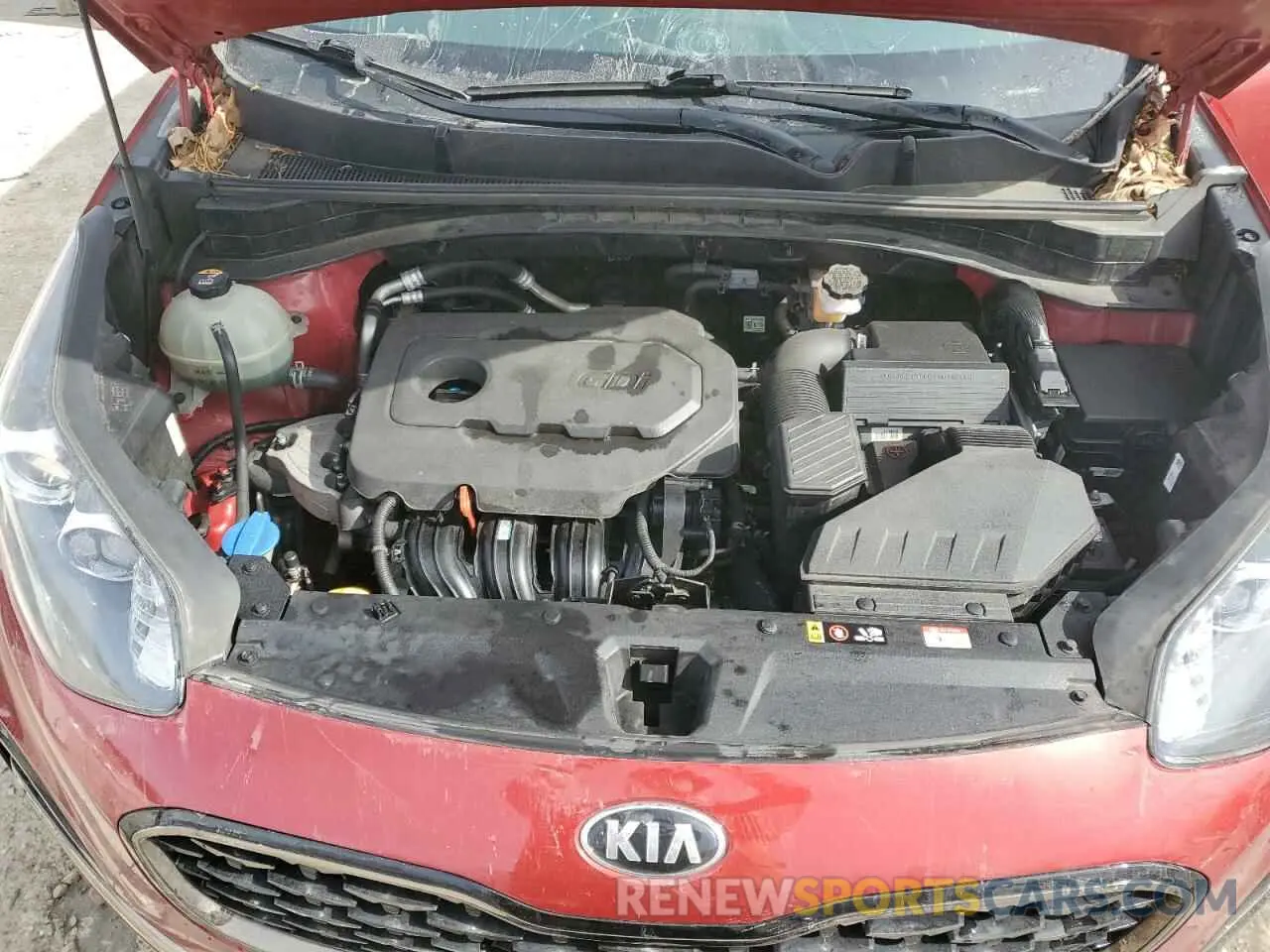 12 Photograph of a damaged car KNDP6CAC8L7828591 KIA SPORTAGE 2020