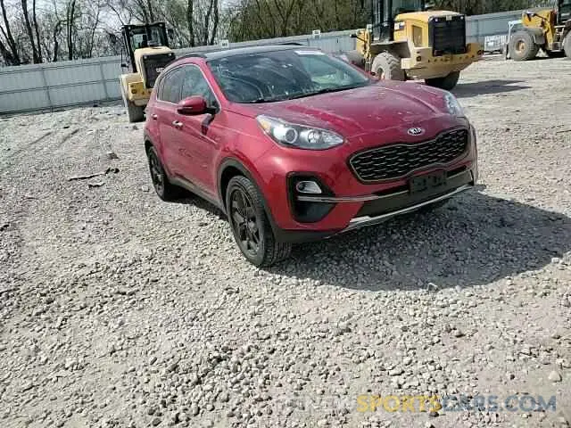 14 Photograph of a damaged car KNDP6CAC8L7828591 KIA SPORTAGE 2020