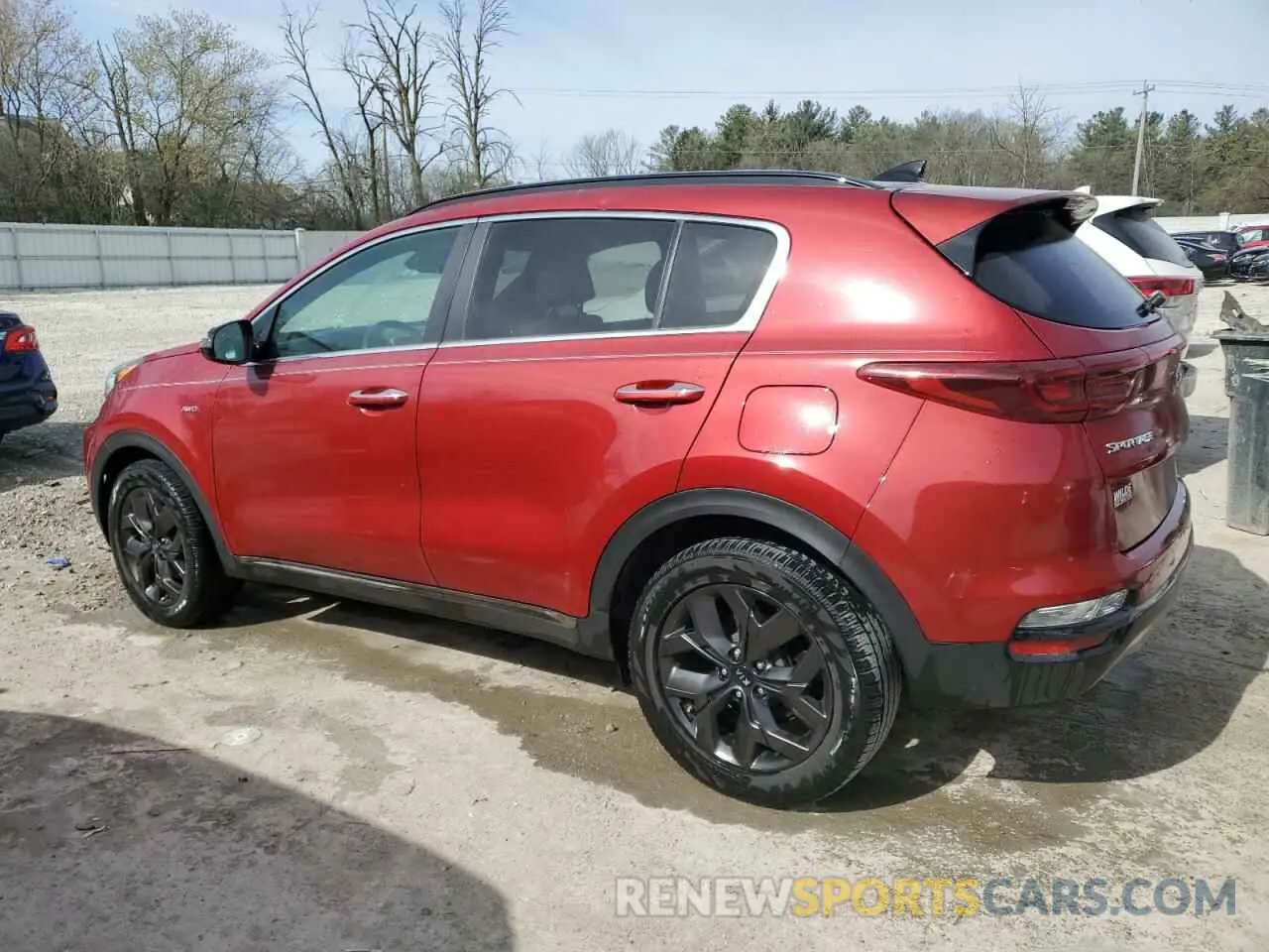 2 Photograph of a damaged car KNDP6CAC8L7828591 KIA SPORTAGE 2020