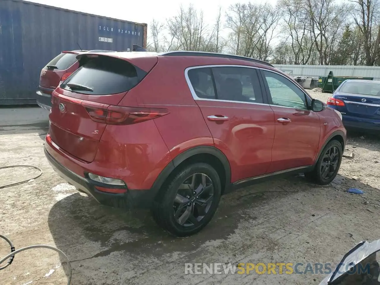 3 Photograph of a damaged car KNDP6CAC8L7828591 KIA SPORTAGE 2020