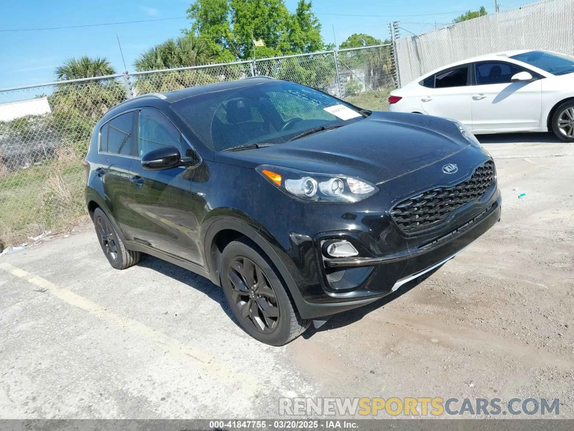 1 Photograph of a damaged car KNDP6CAC9L7638587 KIA SPORTAGE 2020