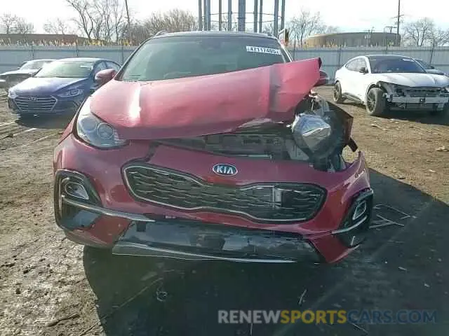 11 Photograph of a damaged car KNDP6CAC9L7667815 KIA SPORTAGE 2020