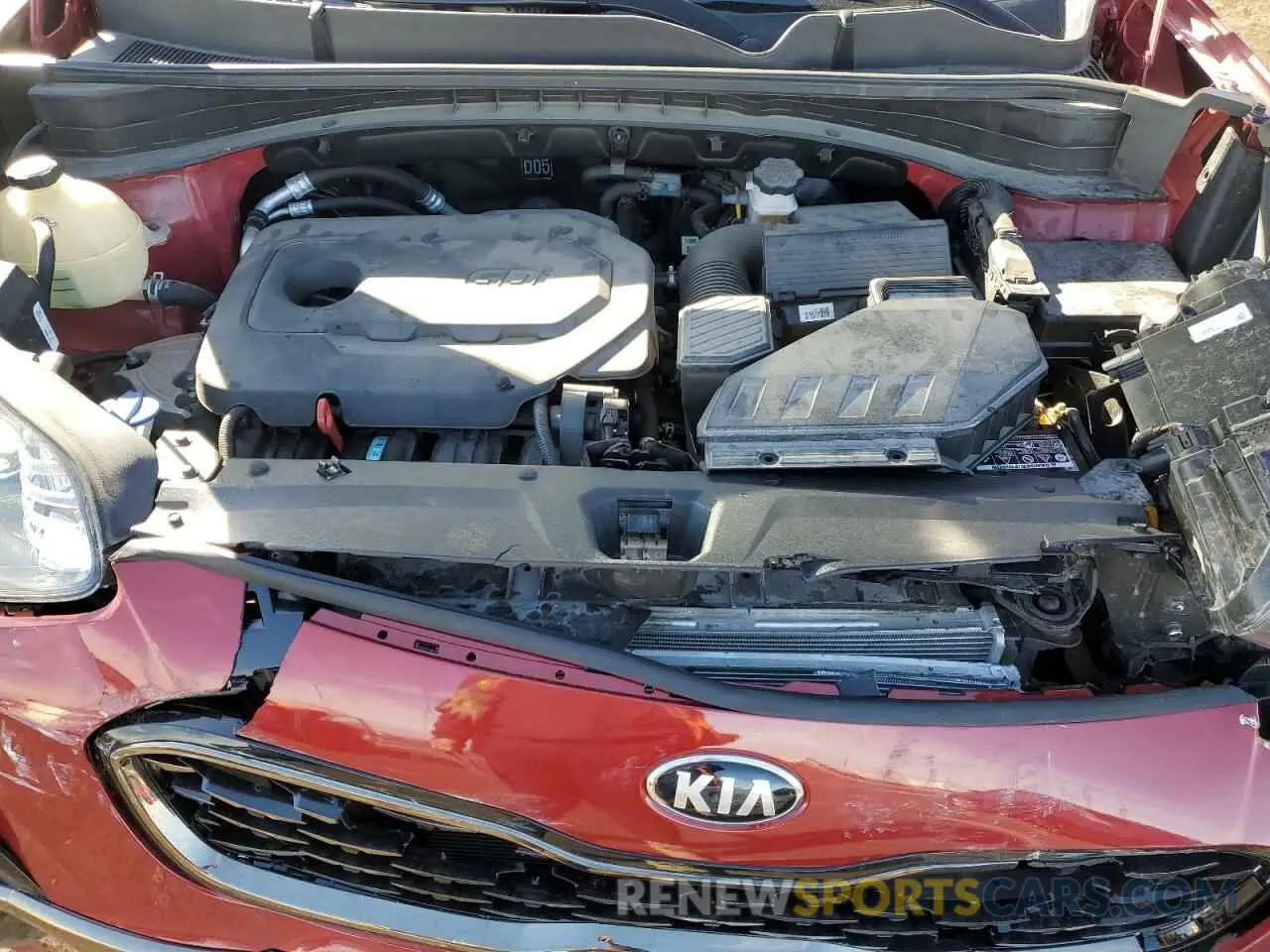 14 Photograph of a damaged car KNDP6CAC9L7667815 KIA SPORTAGE 2020