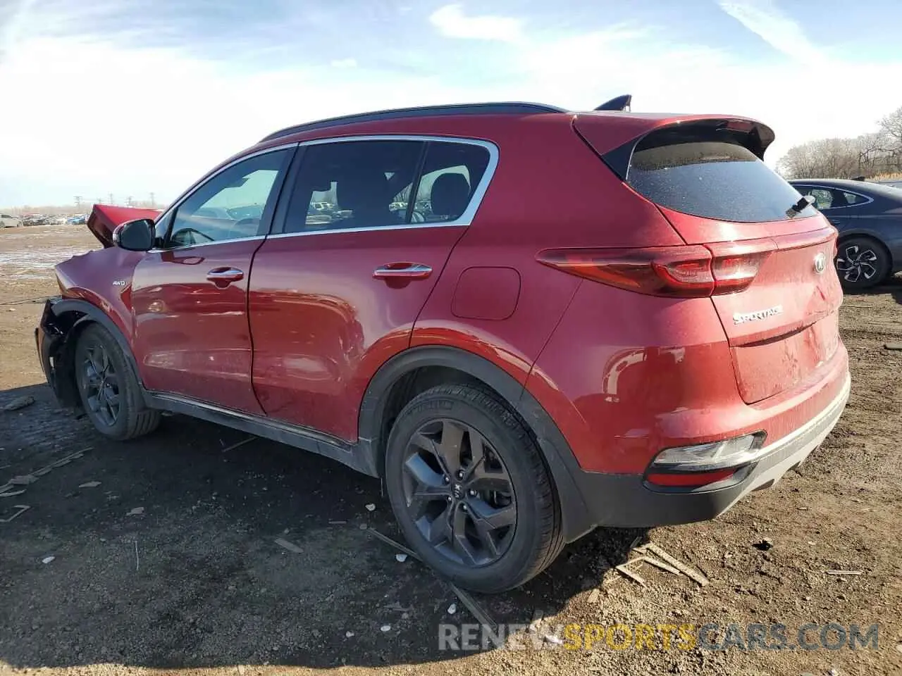 2 Photograph of a damaged car KNDP6CAC9L7667815 KIA SPORTAGE 2020