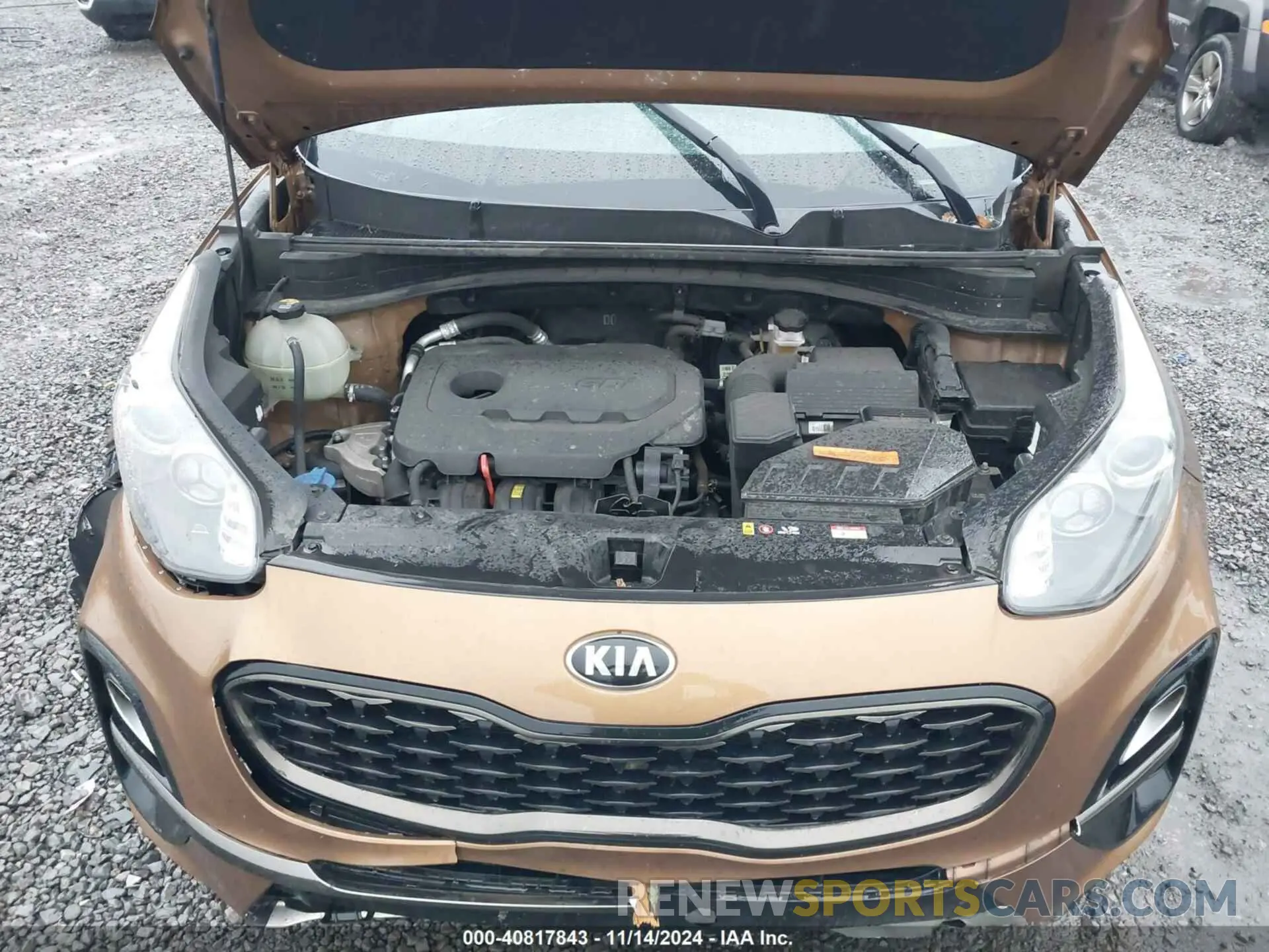 10 Photograph of a damaged car KNDP6CAC9L7681861 KIA SPORTAGE 2020