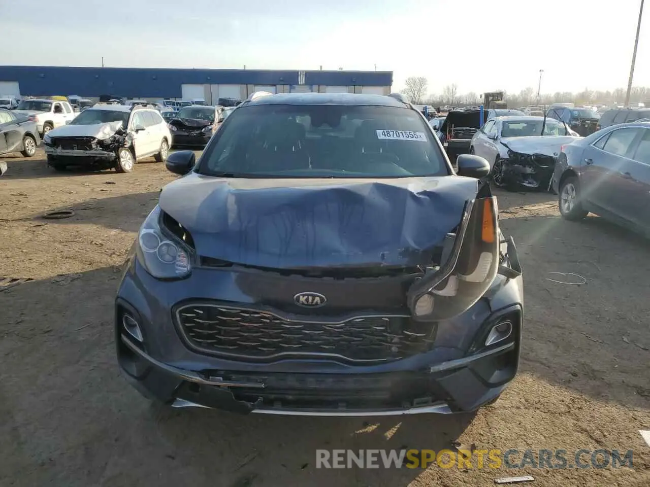 5 Photograph of a damaged car KNDP6CAC9L7702076 KIA SPORTAGE 2020