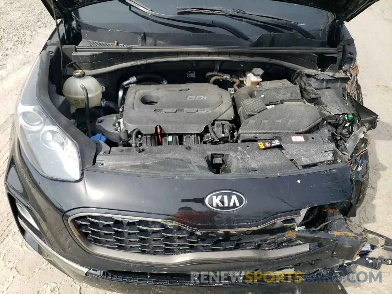 13 Photograph of a damaged car KNDP6CAC9L7738219 KIA SPORTAGE 2020