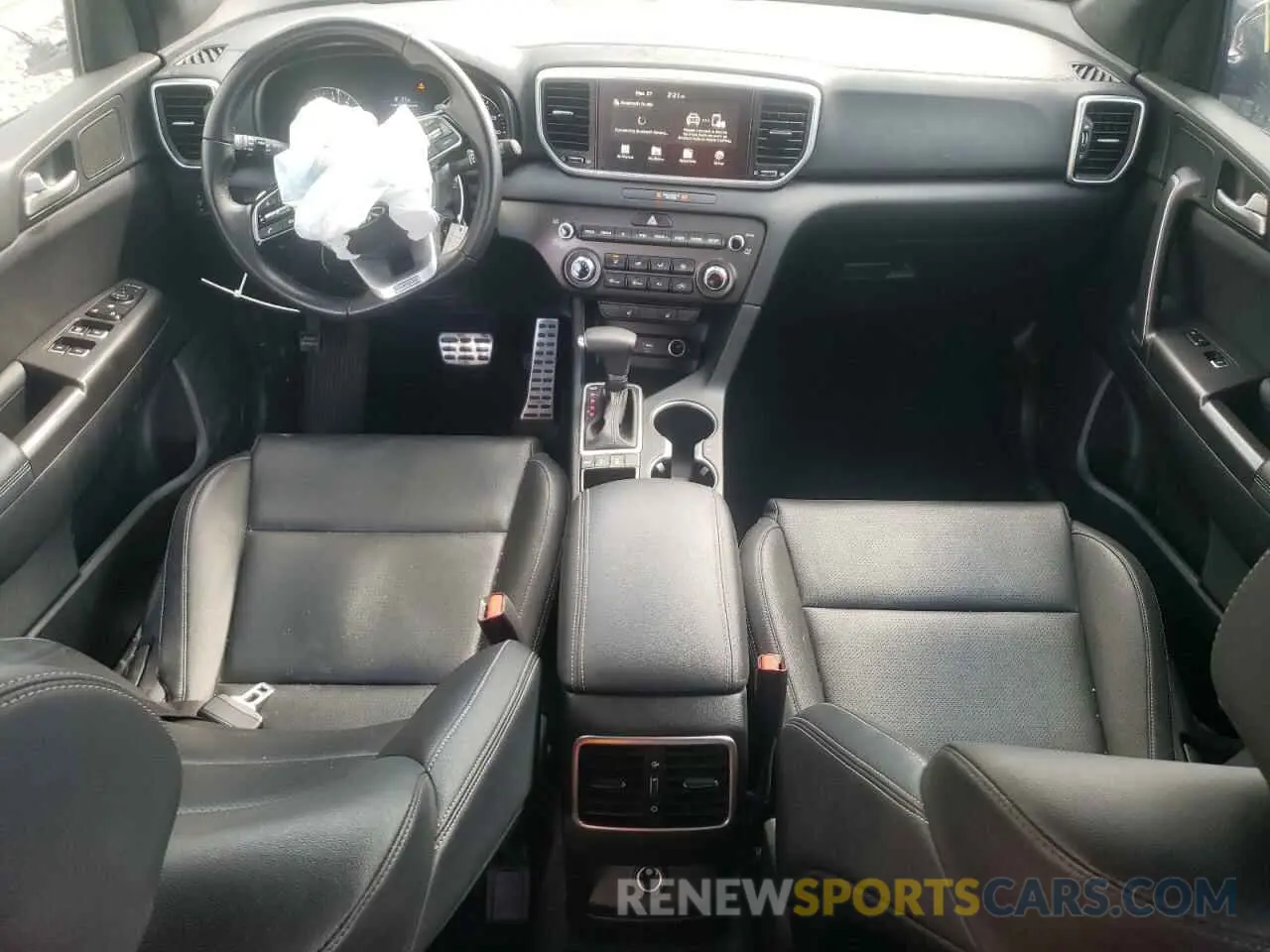 8 Photograph of a damaged car KNDP6CAC9L7738219 KIA SPORTAGE 2020