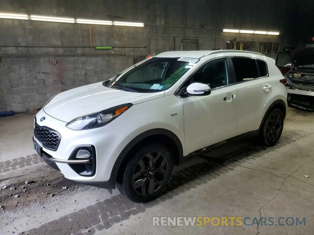 1 Photograph of a damaged car KNDP6CAC9L7838515 KIA SPORTAGE 2020