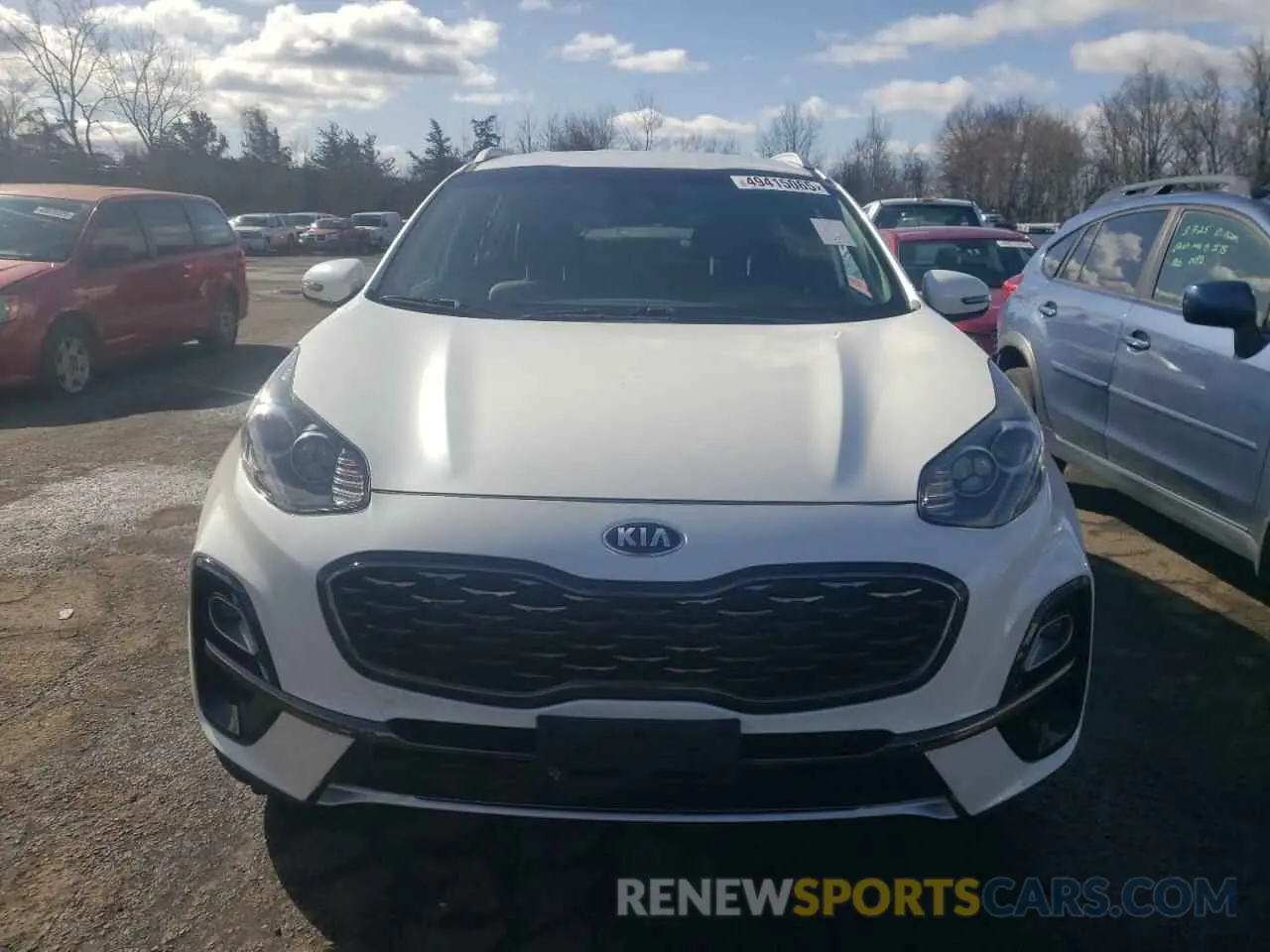 5 Photograph of a damaged car KNDP6CACXL7680380 KIA SPORTAGE 2020