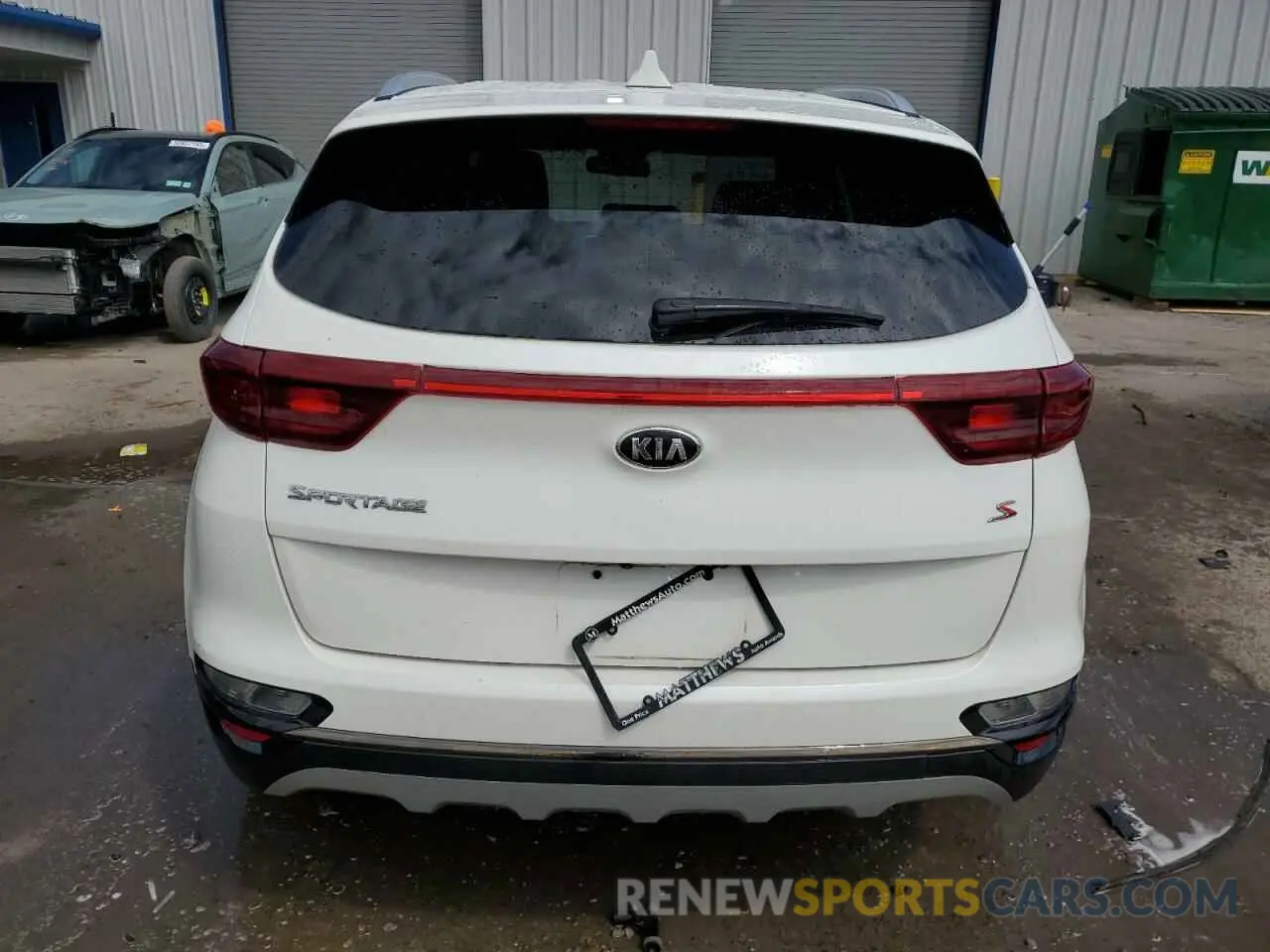 6 Photograph of a damaged car KNDP6CACXL7749391 KIA SPORTAGE 2020