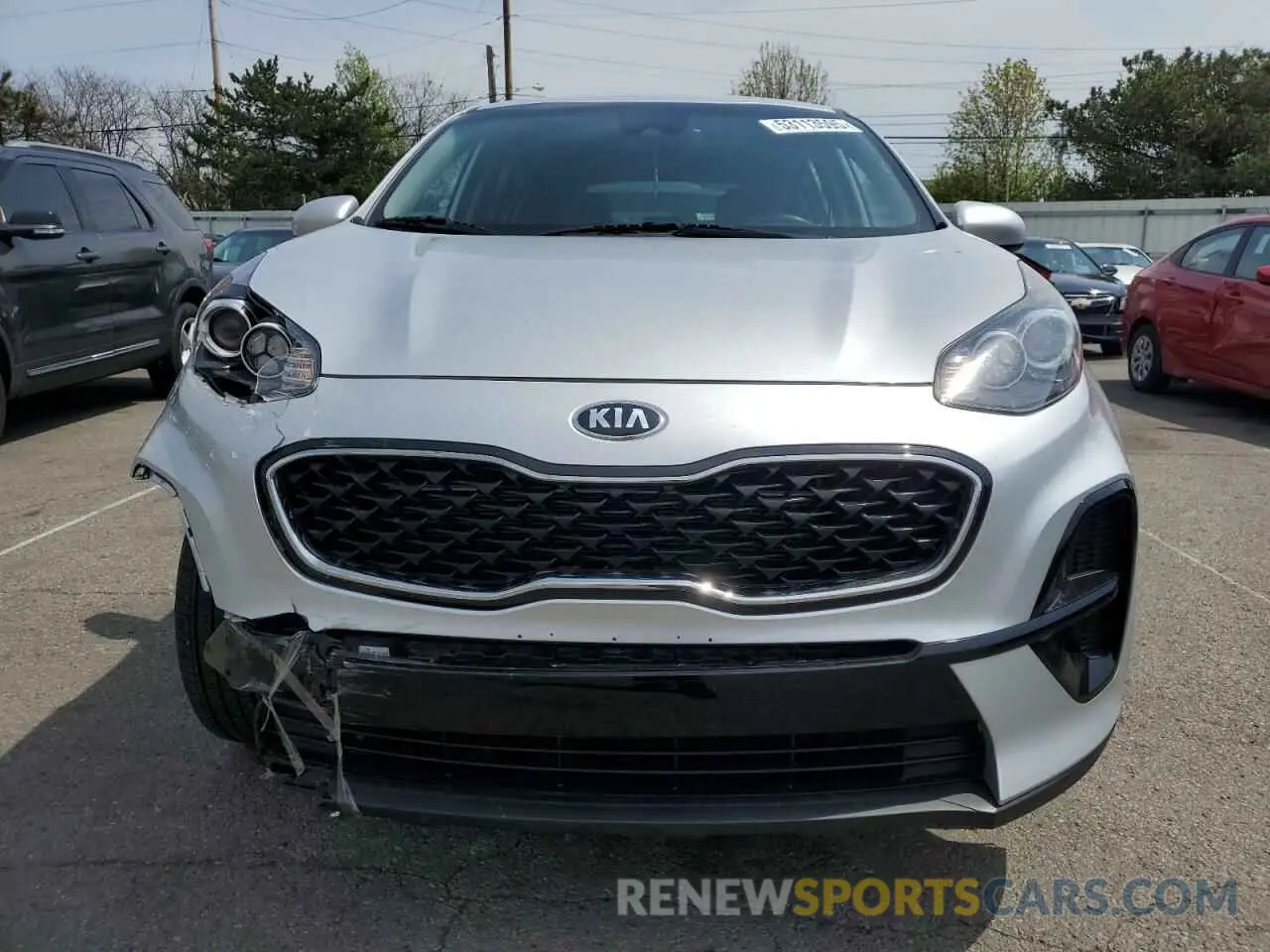 5 Photograph of a damaged car KNDPM3AC0L7640721 KIA SPORTAGE 2020