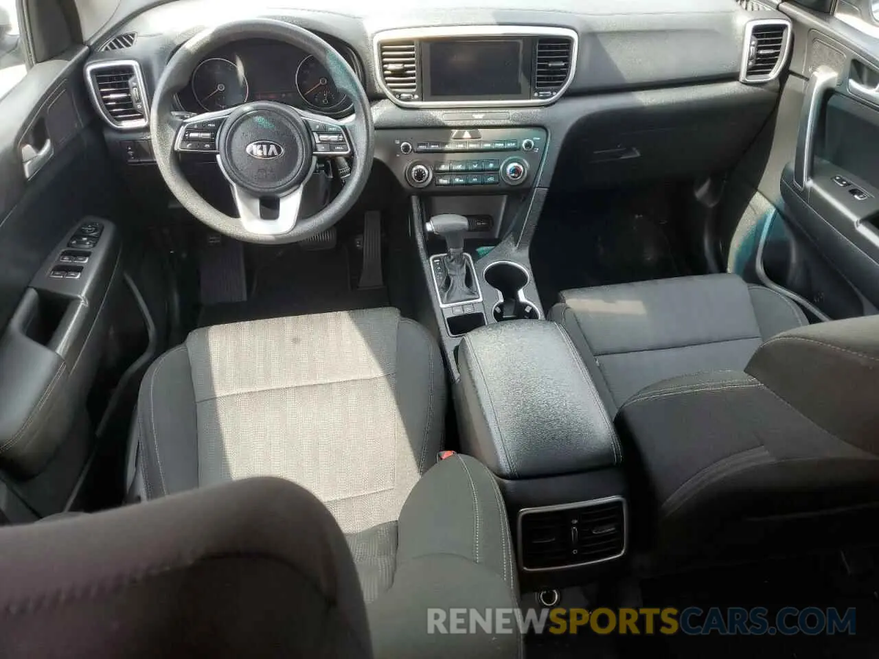 8 Photograph of a damaged car KNDPM3AC0L7640721 KIA SPORTAGE 2020