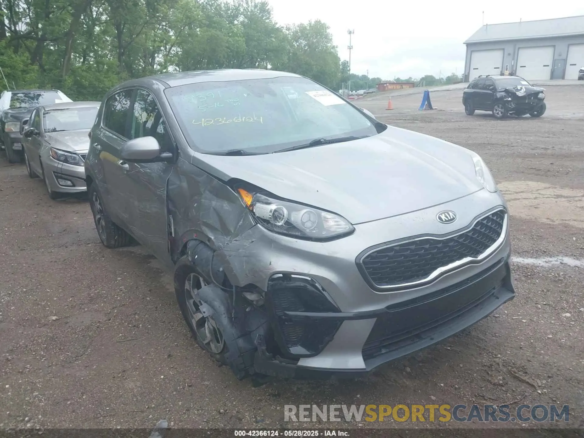 1 Photograph of a damaged car KNDPM3AC0L7665473 KIA SPORTAGE 2020