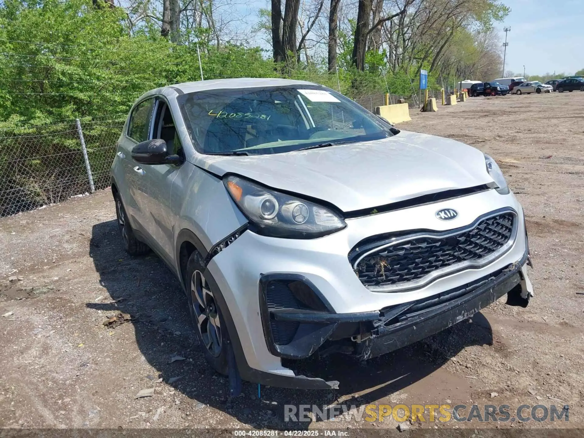 1 Photograph of a damaged car KNDPM3AC0L7704708 KIA SPORTAGE 2020