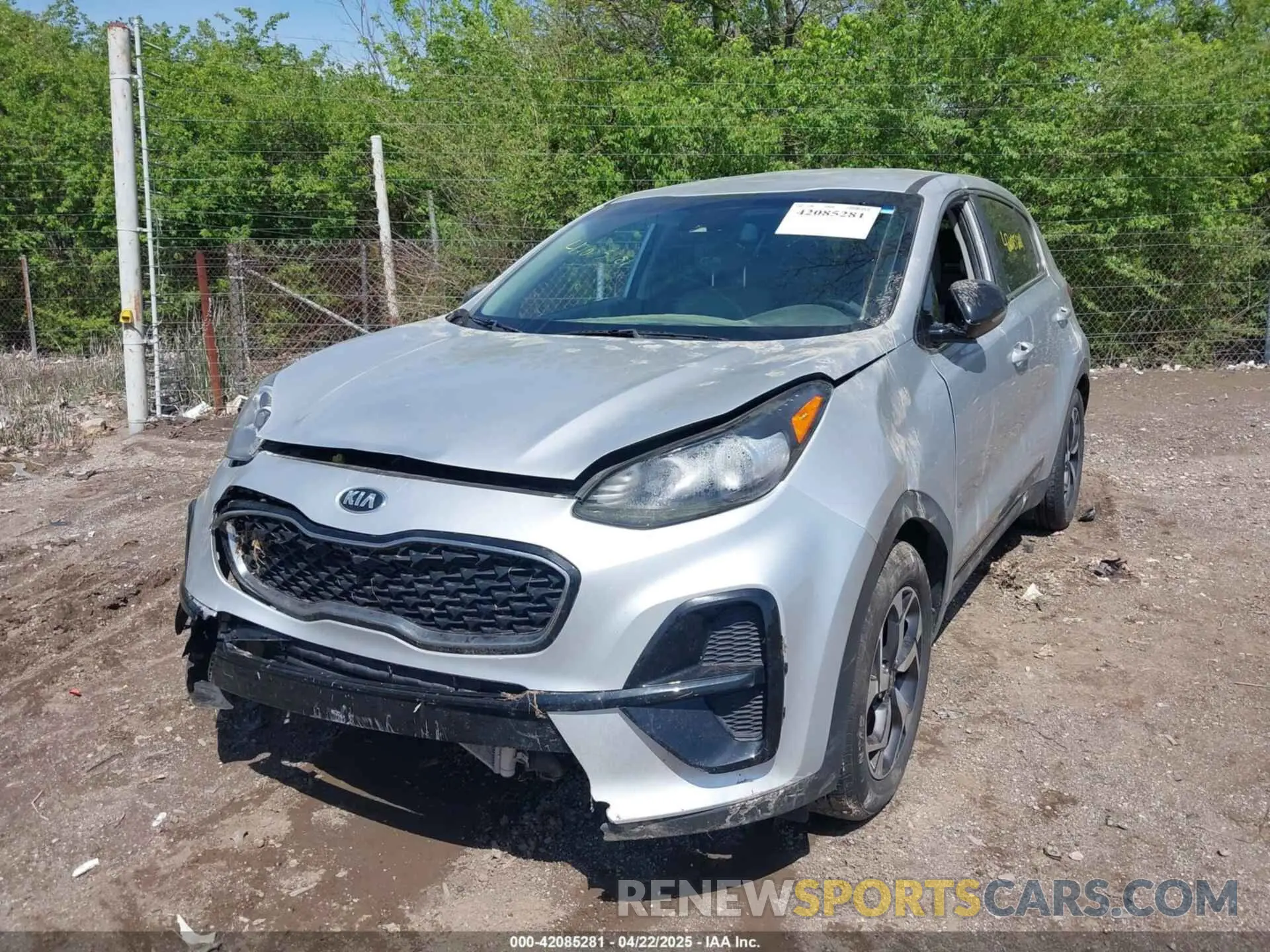 2 Photograph of a damaged car KNDPM3AC0L7704708 KIA SPORTAGE 2020
