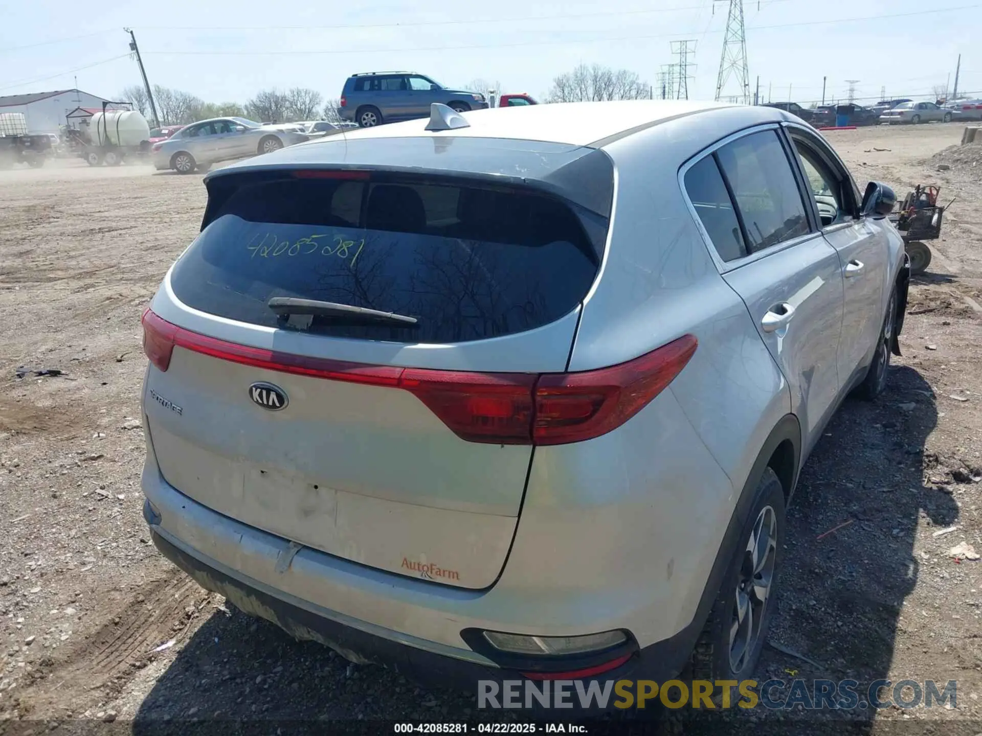 4 Photograph of a damaged car KNDPM3AC0L7704708 KIA SPORTAGE 2020