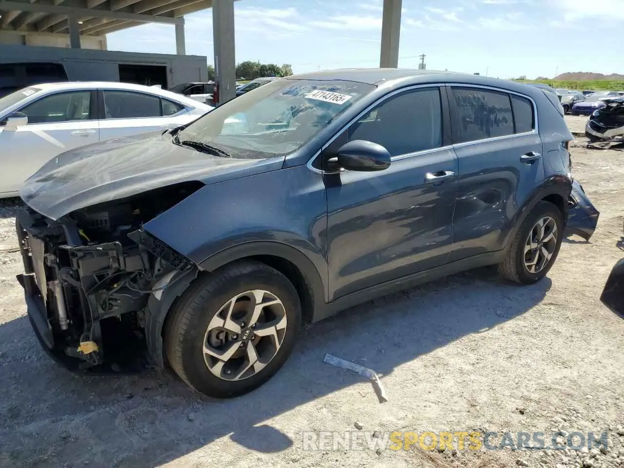 1 Photograph of a damaged car KNDPM3AC0L7725798 KIA SPORTAGE 2020
