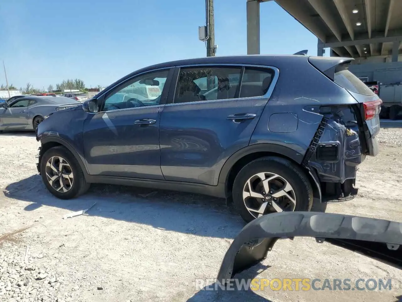 2 Photograph of a damaged car KNDPM3AC0L7725798 KIA SPORTAGE 2020