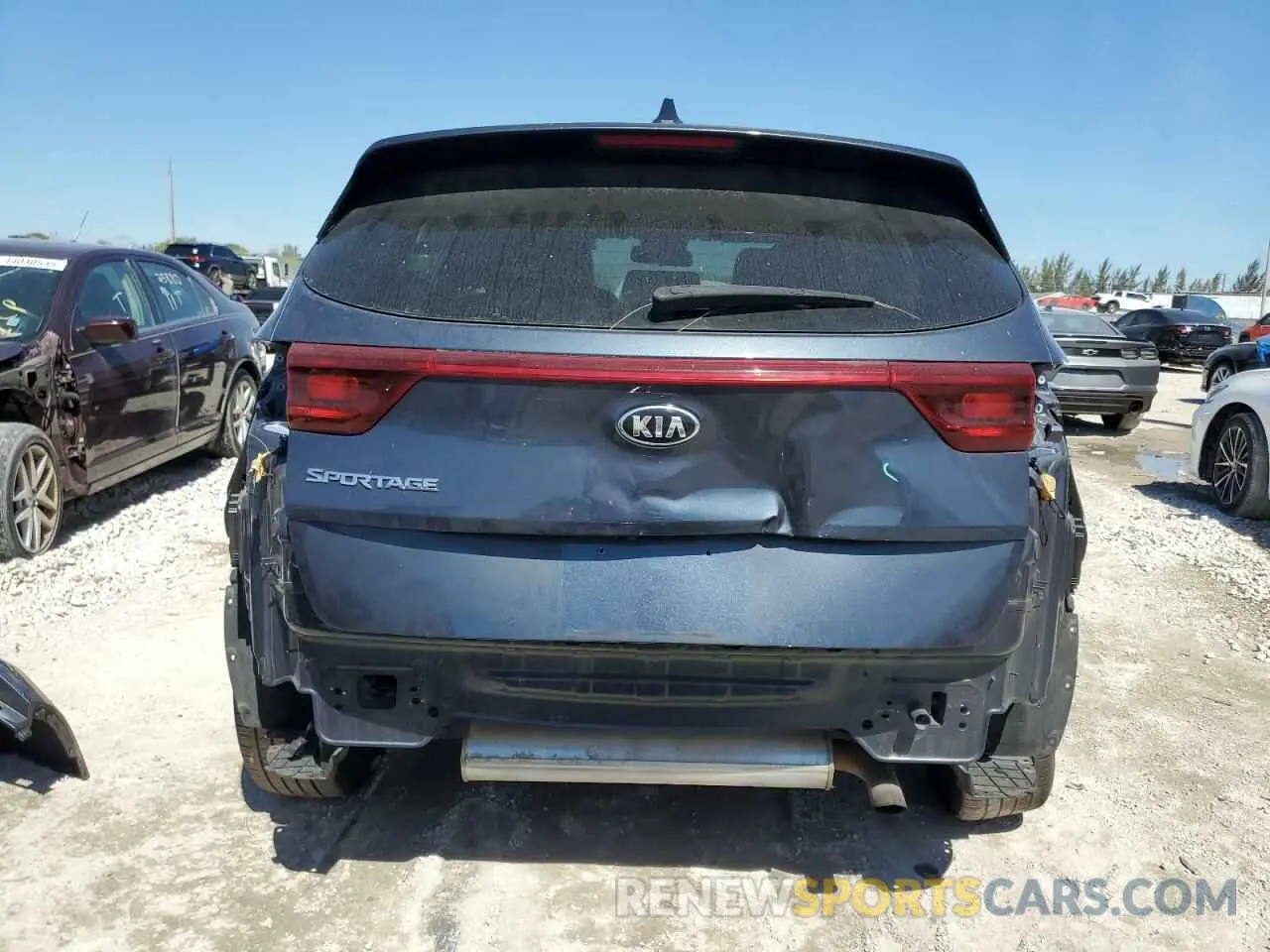 6 Photograph of a damaged car KNDPM3AC0L7725798 KIA SPORTAGE 2020