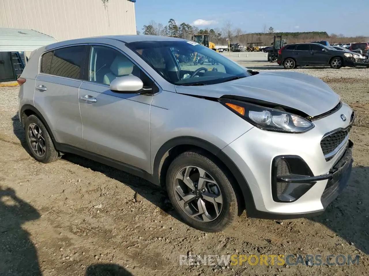 4 Photograph of a damaged car KNDPM3AC0L7753696 KIA SPORTAGE 2020