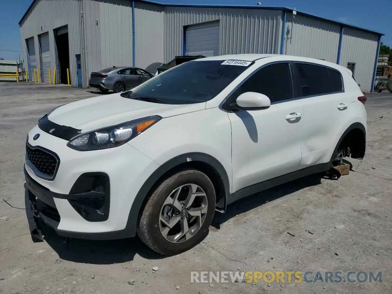 1 Photograph of a damaged car KNDPM3AC0L7800161 KIA SPORTAGE 2020