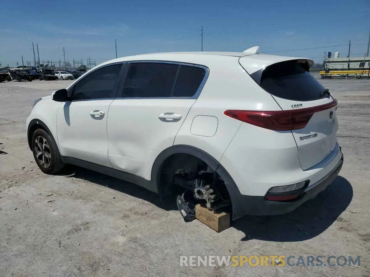 2 Photograph of a damaged car KNDPM3AC0L7800161 KIA SPORTAGE 2020