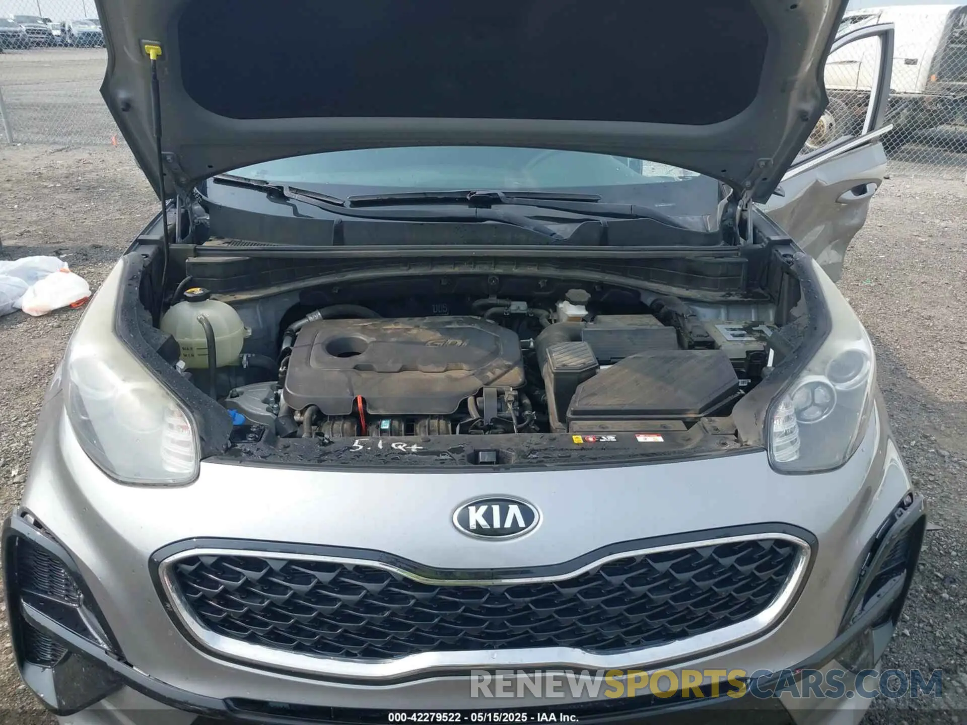10 Photograph of a damaged car KNDPM3AC1L7675803 KIA SPORTAGE 2020