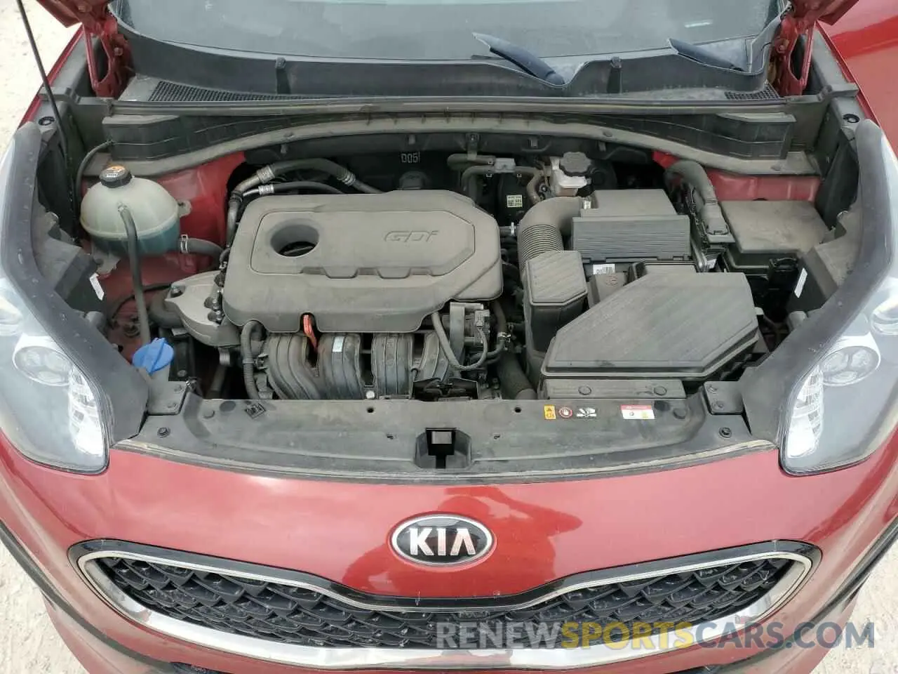 11 Photograph of a damaged car KNDPM3AC1L7687790 KIA SPORTAGE 2020