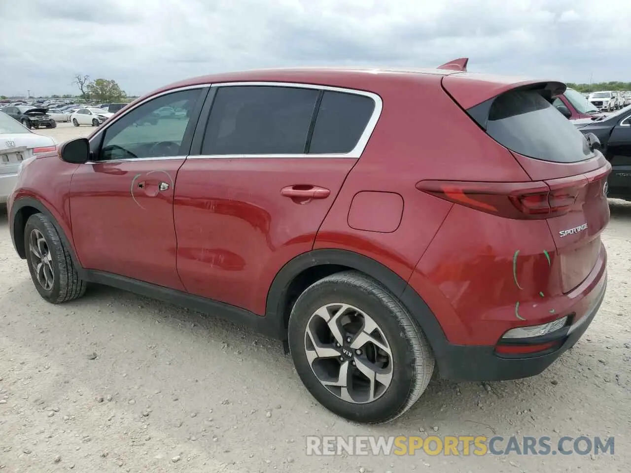2 Photograph of a damaged car KNDPM3AC1L7687790 KIA SPORTAGE 2020