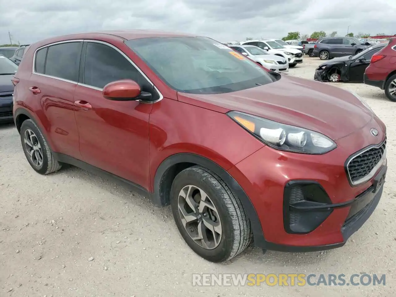 4 Photograph of a damaged car KNDPM3AC1L7687790 KIA SPORTAGE 2020