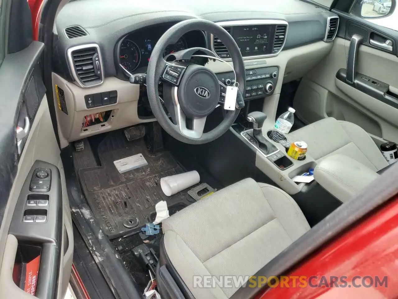 8 Photograph of a damaged car KNDPM3AC1L7687790 KIA SPORTAGE 2020