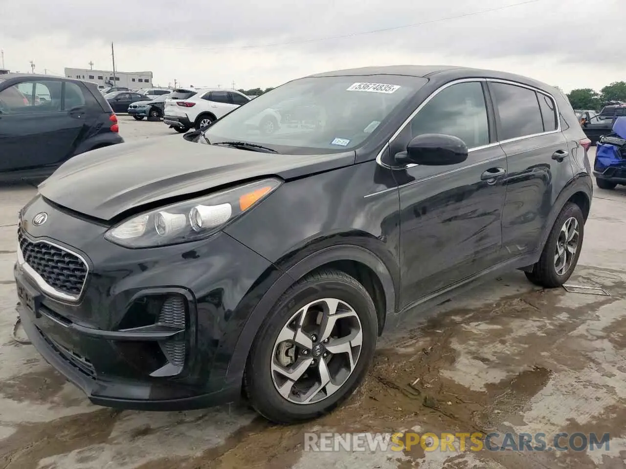 1 Photograph of a damaged car KNDPM3AC1L7709657 KIA SPORTAGE 2020