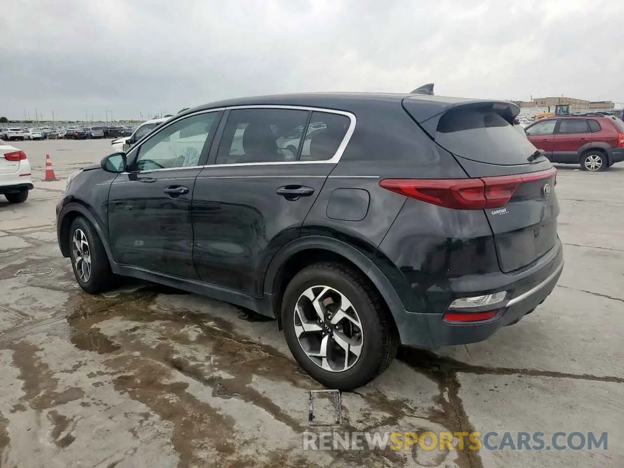 2 Photograph of a damaged car KNDPM3AC1L7709657 KIA SPORTAGE 2020