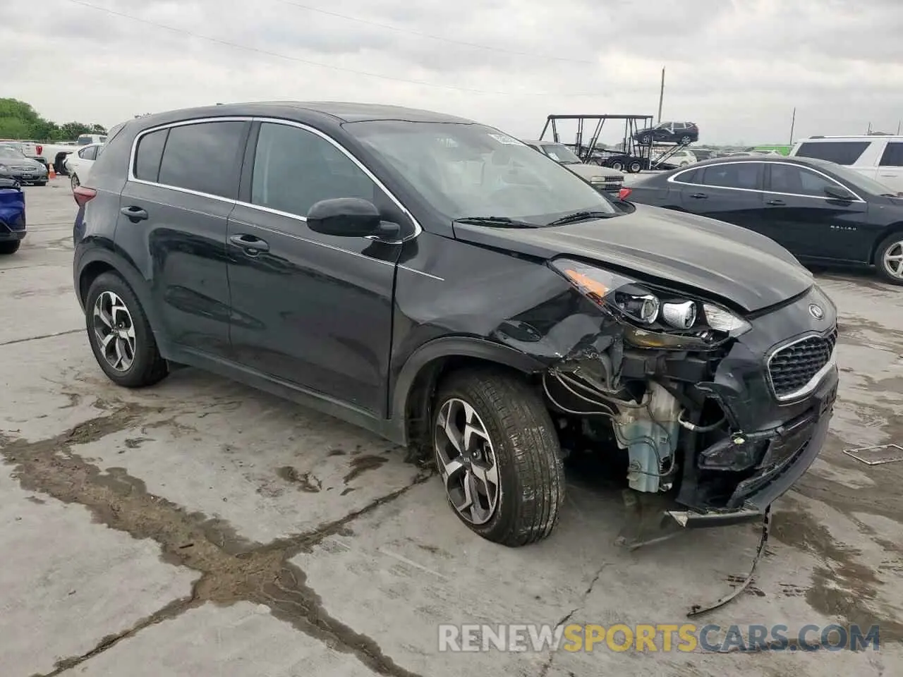 4 Photograph of a damaged car KNDPM3AC1L7709657 KIA SPORTAGE 2020