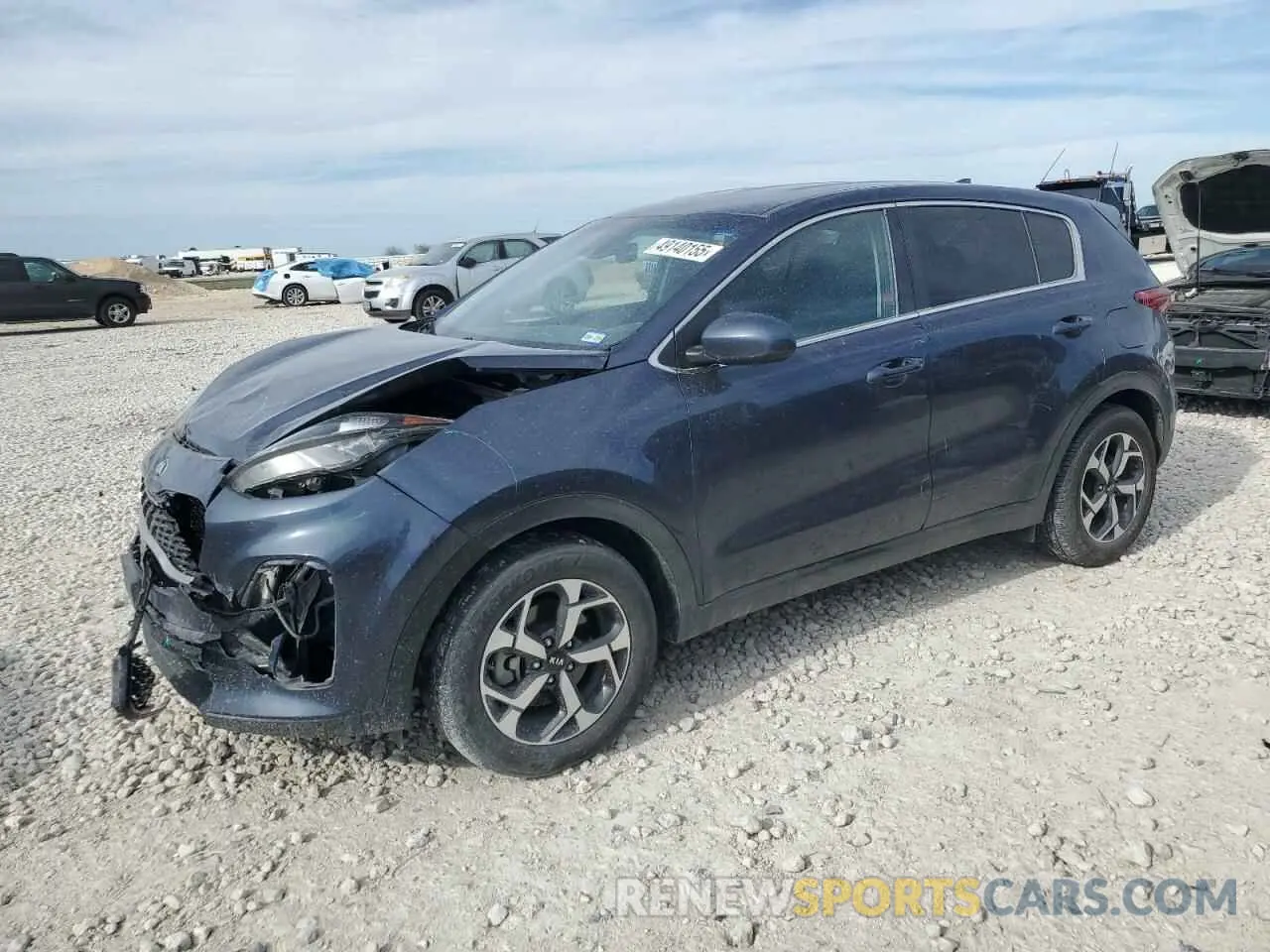 1 Photograph of a damaged car KNDPM3AC1L7710453 KIA SPORTAGE 2020
