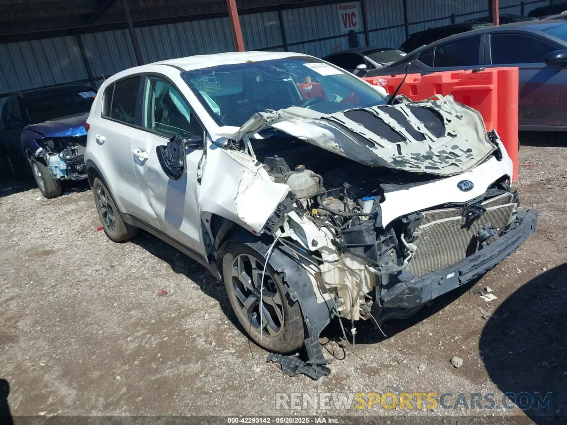 1 Photograph of a damaged car KNDPM3AC1L7725373 KIA SPORTAGE 2020