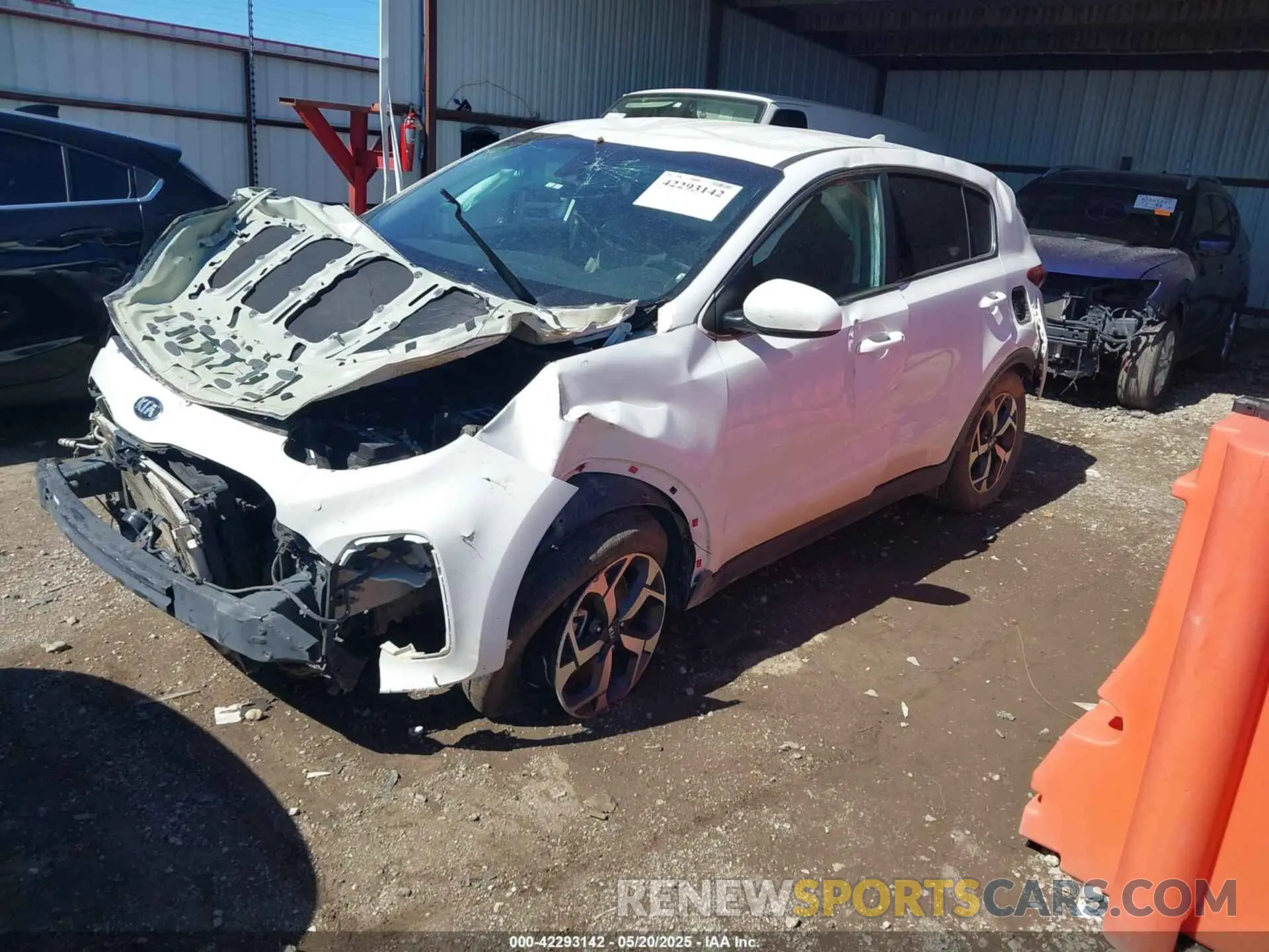 2 Photograph of a damaged car KNDPM3AC1L7725373 KIA SPORTAGE 2020