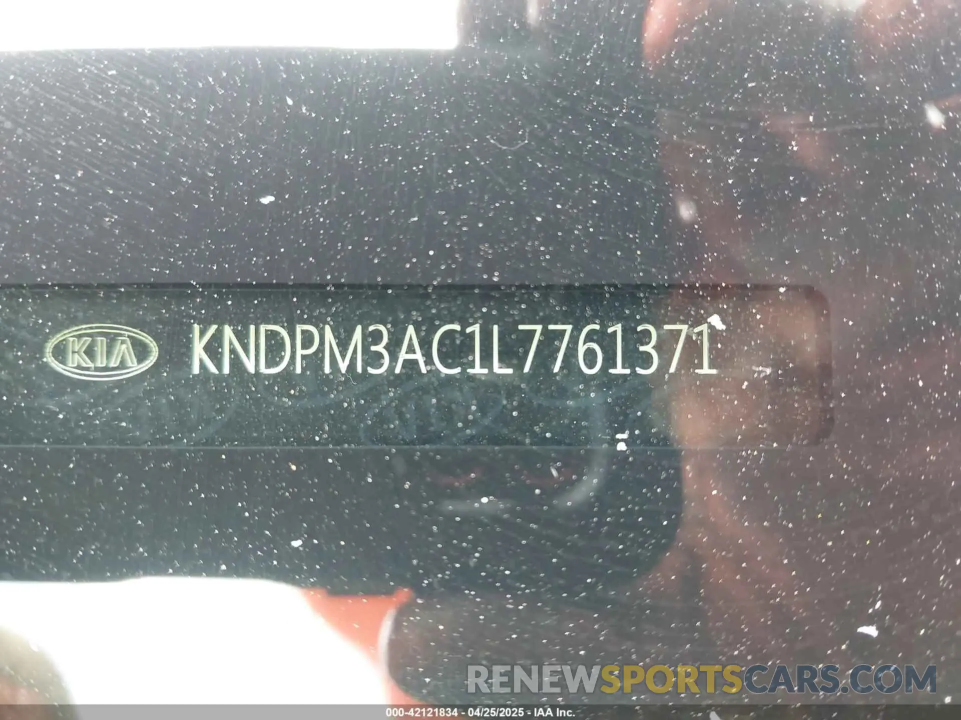 9 Photograph of a damaged car KNDPM3AC1L7761371 KIA SPORTAGE 2020