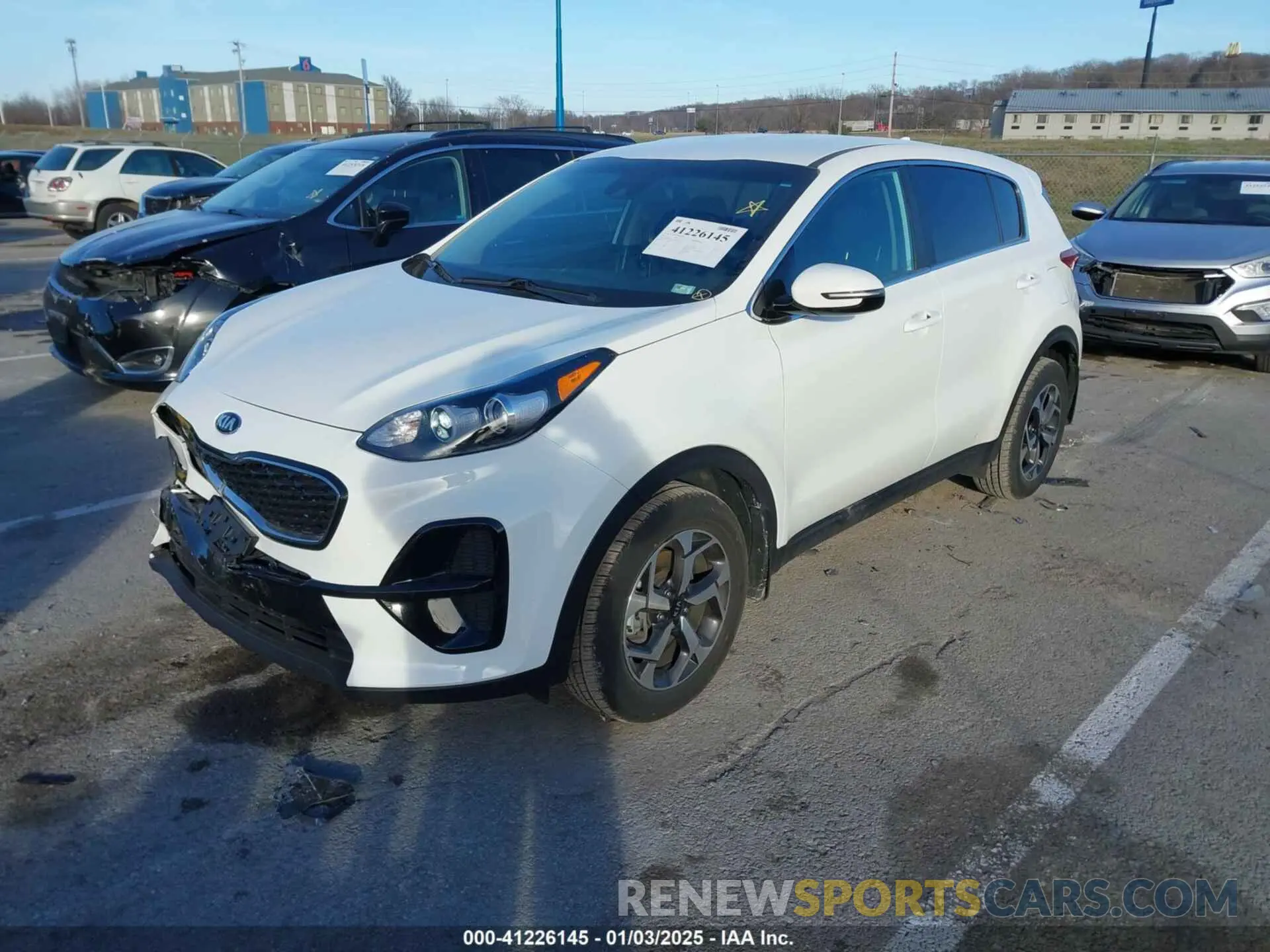 2 Photograph of a damaged car KNDPM3AC1L7779711 KIA SPORTAGE 2020