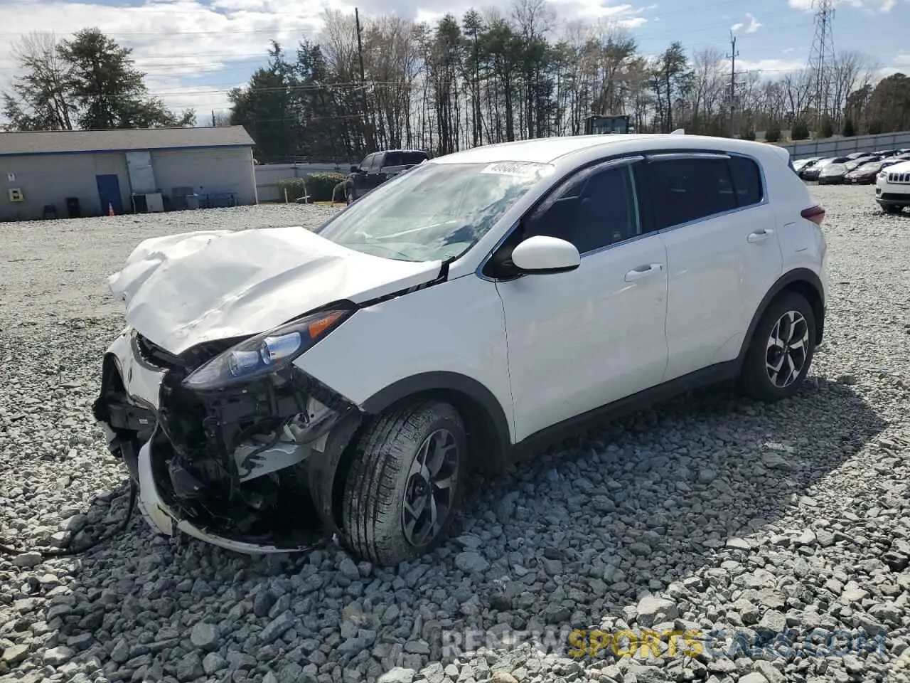 1 Photograph of a damaged car KNDPM3AC1L7780907 KIA SPORTAGE 2020