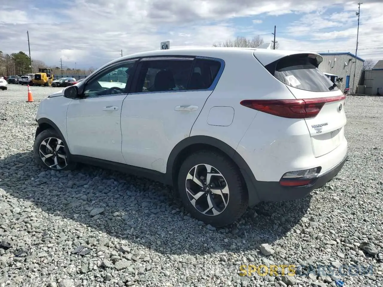 2 Photograph of a damaged car KNDPM3AC1L7780907 KIA SPORTAGE 2020