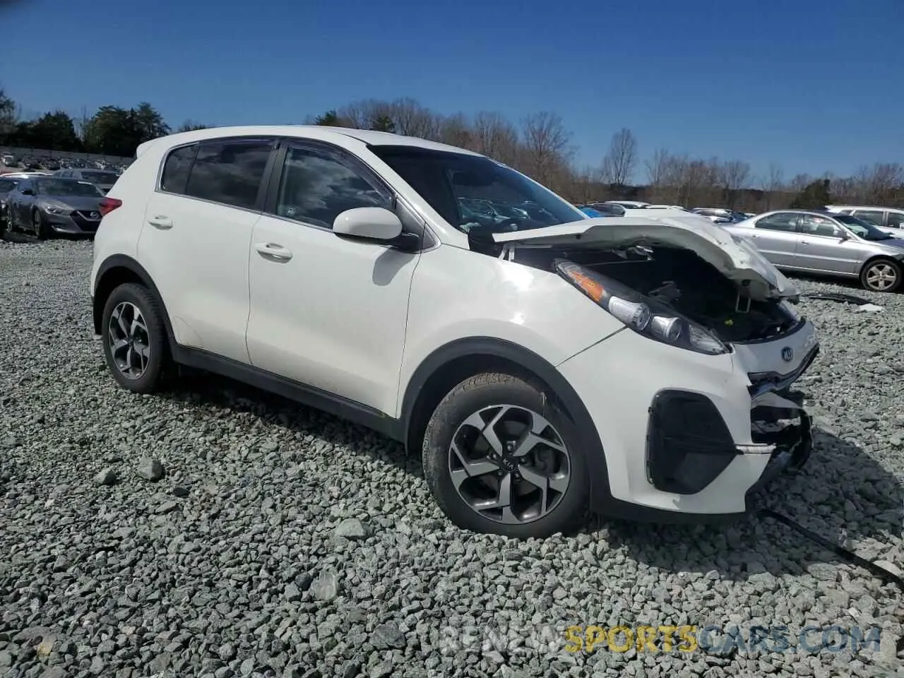4 Photograph of a damaged car KNDPM3AC1L7780907 KIA SPORTAGE 2020