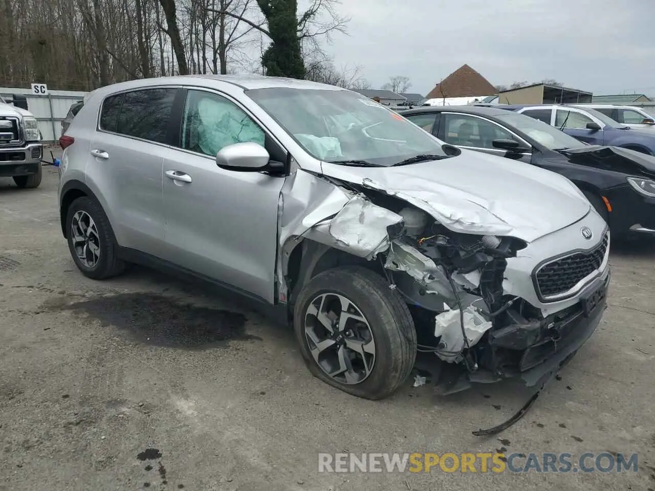4 Photograph of a damaged car KNDPM3AC1L7785136 KIA SPORTAGE 2020