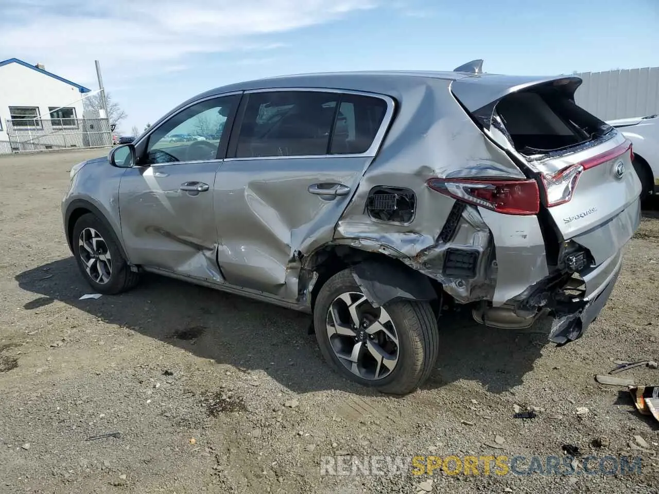 2 Photograph of a damaged car KNDPM3AC1L7791941 KIA SPORTAGE 2020